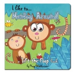 Monkey Around! 'lift-the-flap' book