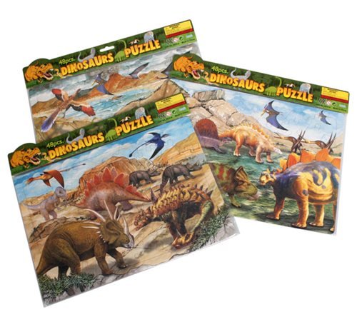 Puzzle 48 Piece Dinosaur