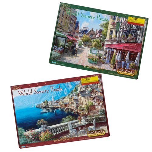 Puzzle 1000 Piece Landscape Red