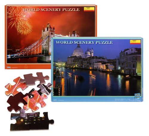 Puzzle 1500 Piece Landscape Blue