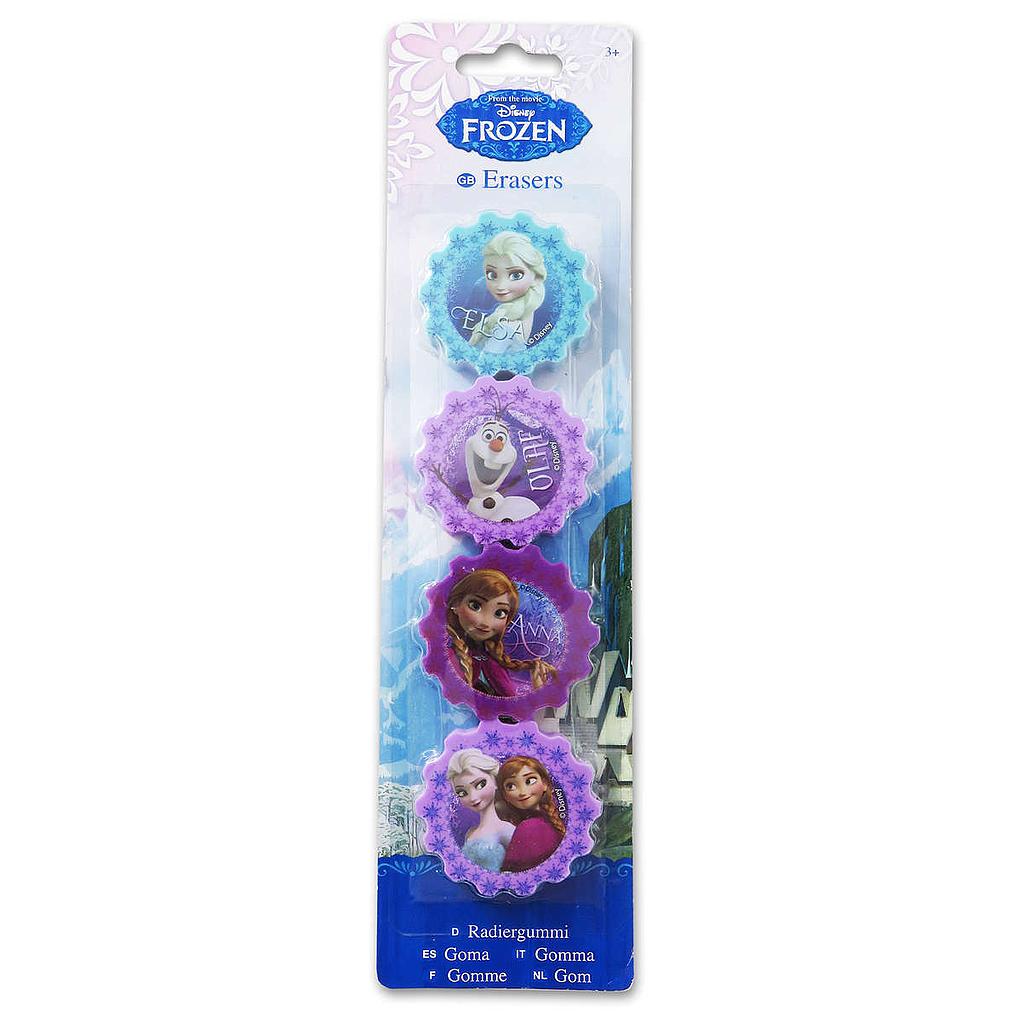 Frozen Erasers 4 piece