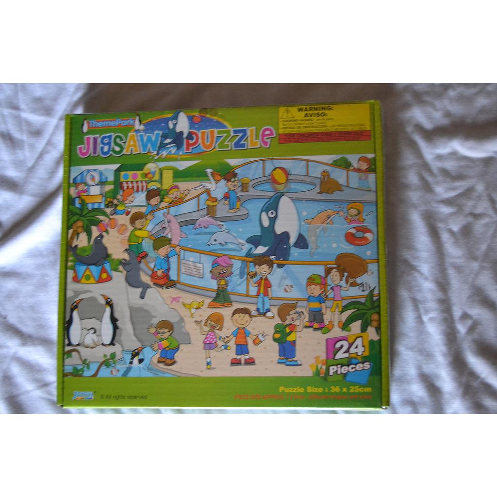 Puzzle 24 Piece Theme Park