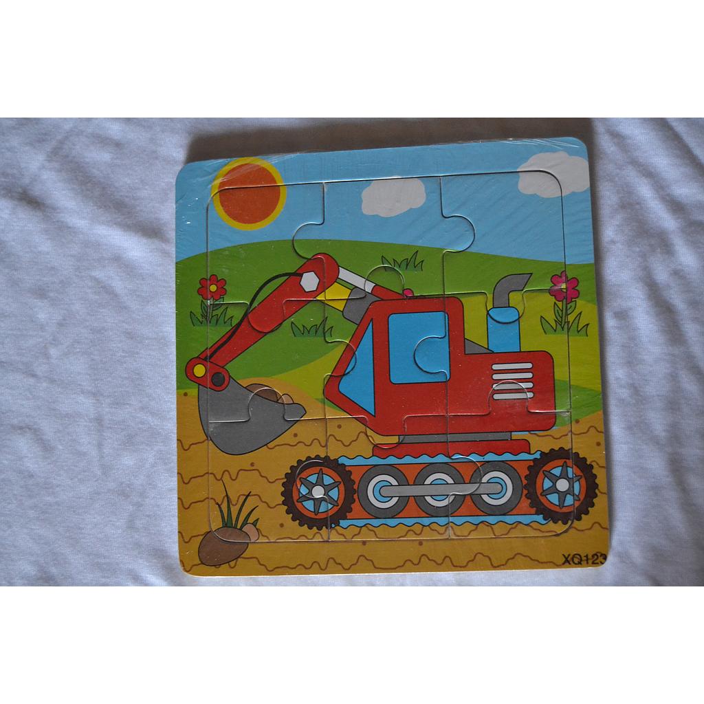 Puzzle 9 Piece Digger