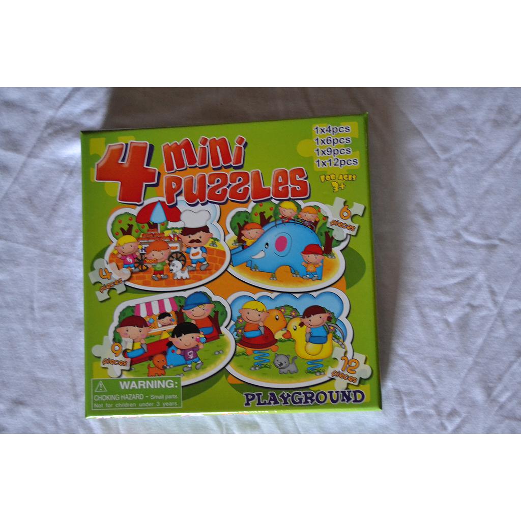 Puzzle 4-in-1 Mini Playground