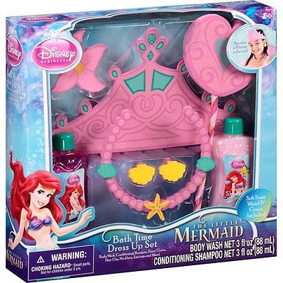 Little Mermaid Dress Up Bath Set