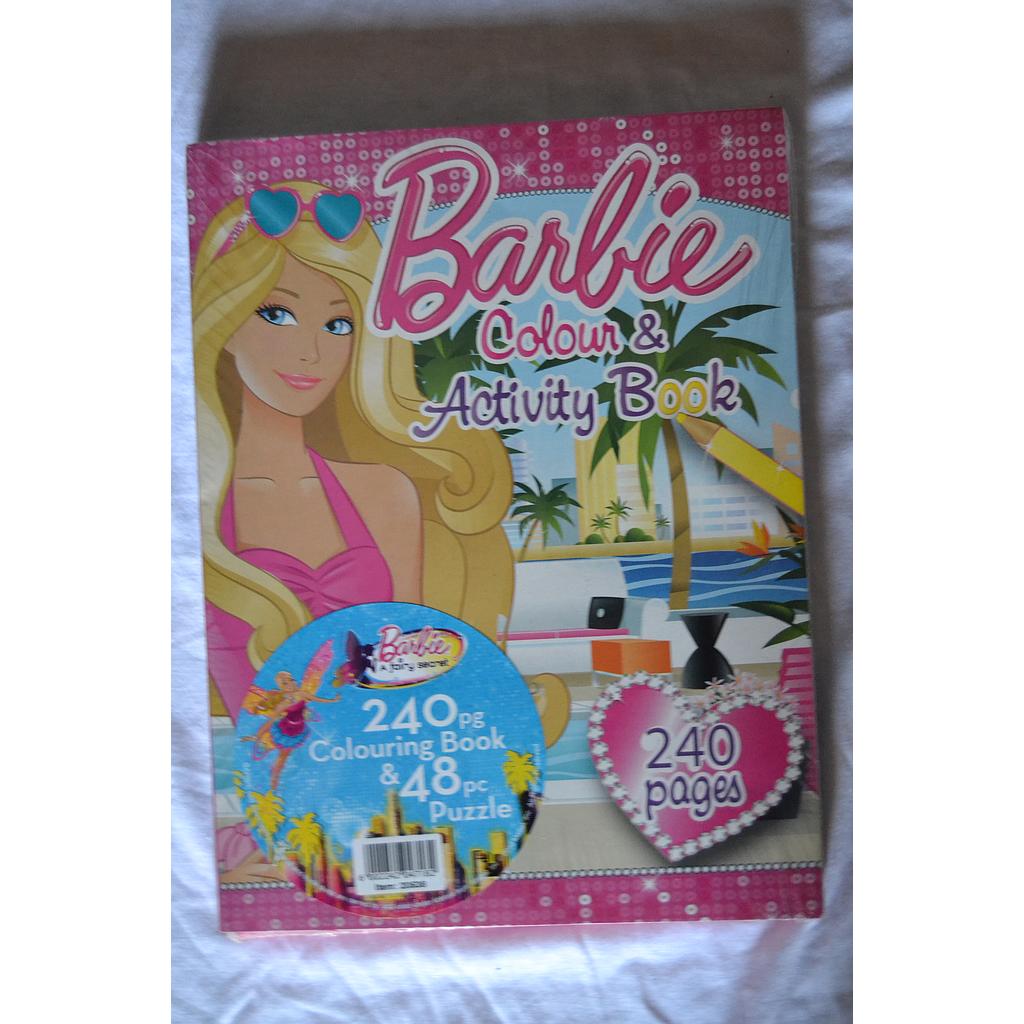 Barbie Book & Puzzle