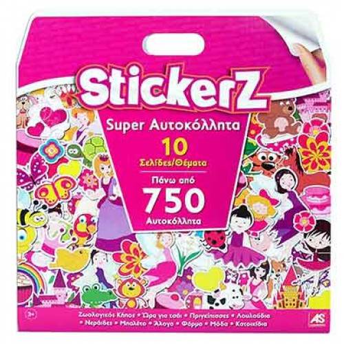 Pink Girls StickerZ Super Collection