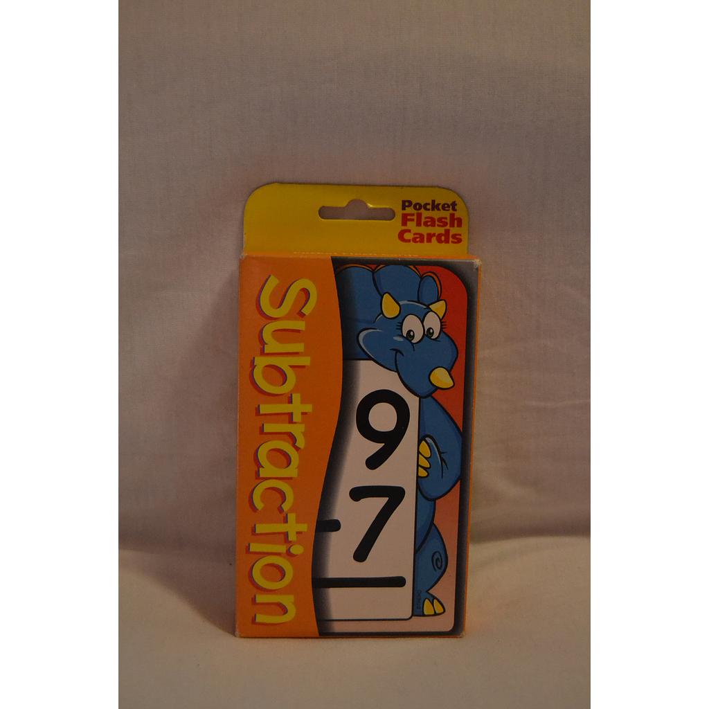 Flash Cards - Subtraction