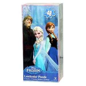 Frozen 48 Piece Lenticular Puzzle