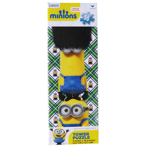Minions Tower Puzzle 50 Piece (Hat)