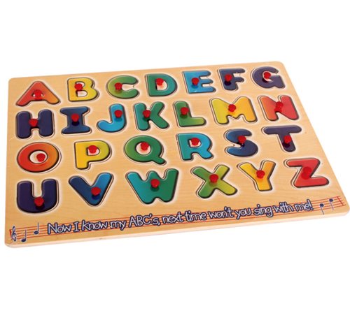 Push-In Board Alphabet