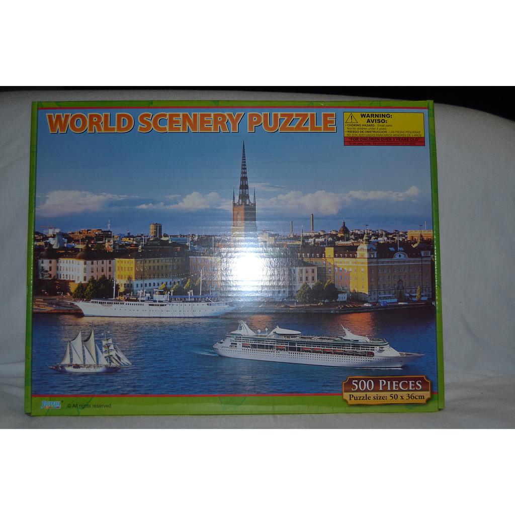 World Scenery 500 Piece Puzzle (Green)