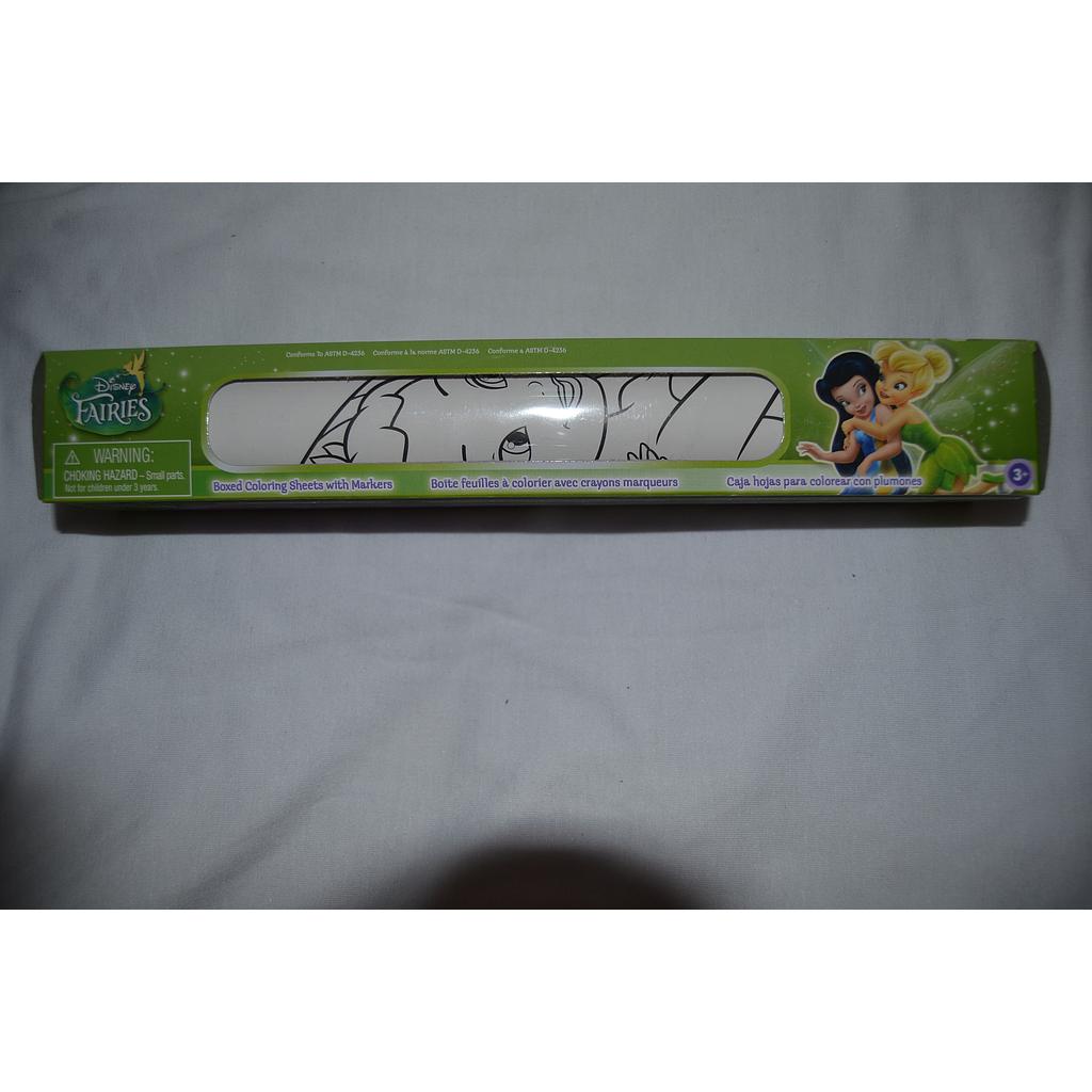 Disney Coloring Poster with Markers - Fairies