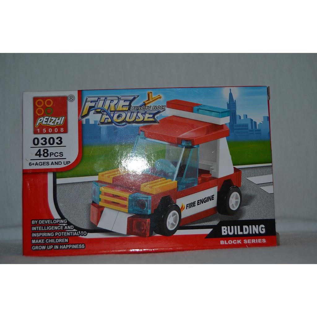 Fire House Building Blocks - 0303