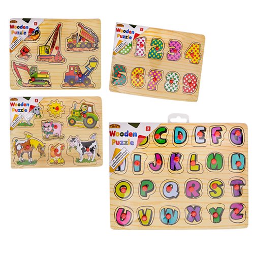 Push-In Board Alphabet Chunky