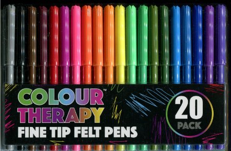 Colour Therapy Felt-Tip Pens