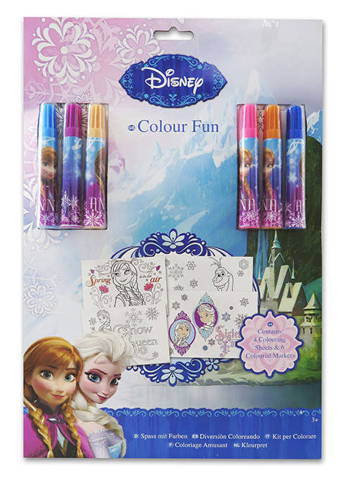Frozen Colour Fun Set