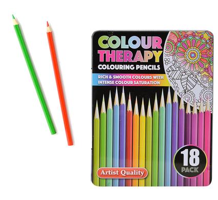 Colour Therapy 18pc Pencil Tin