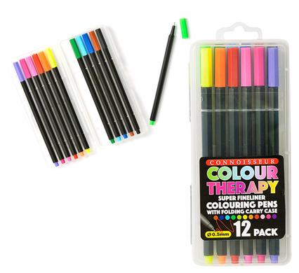 Colour Therapy Super Fine Marker Pens