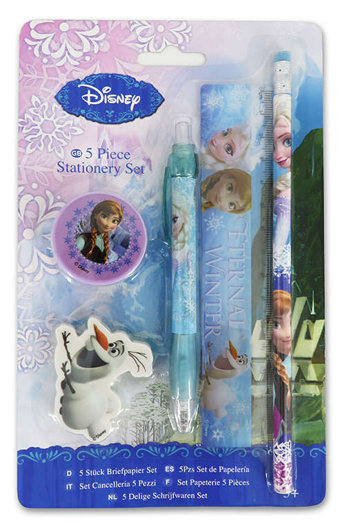 Frozen 5 piece Stationery Set