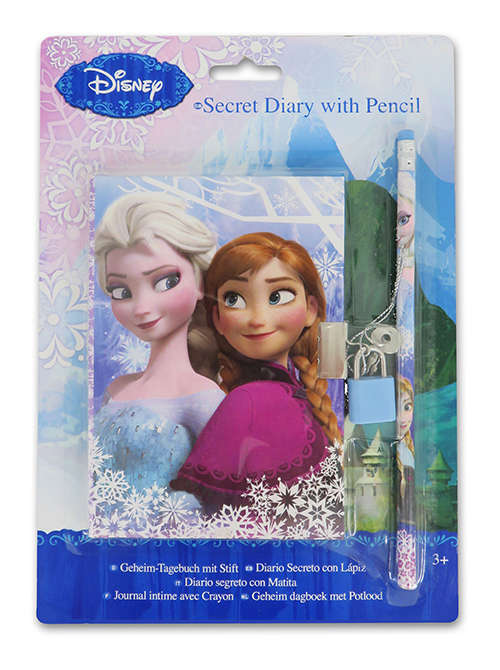 Frozen Secret Diary and Pencil