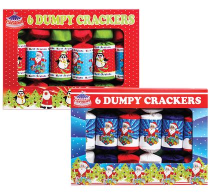 Xmas Crackers 6 Piece Dumpy