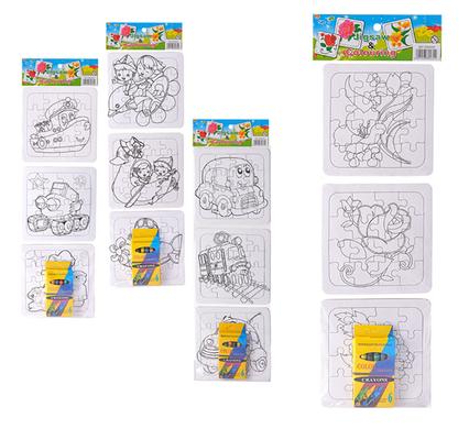 Puzzle Colour In