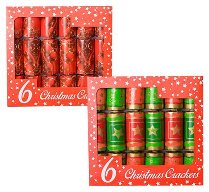 Xmas Crackers 6 Piece
