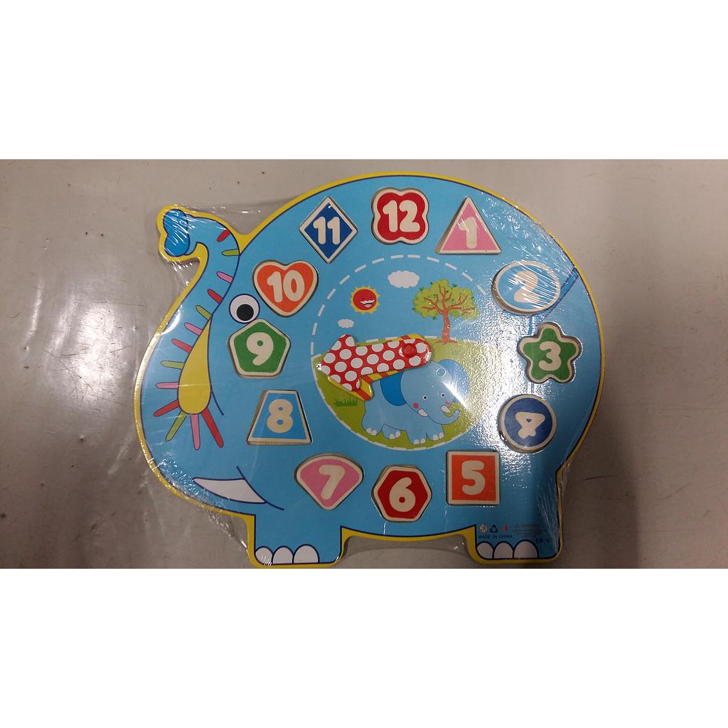 Elephant Clock Puzzle