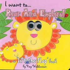 Roar and Explorer! 'lift-the-flap' book